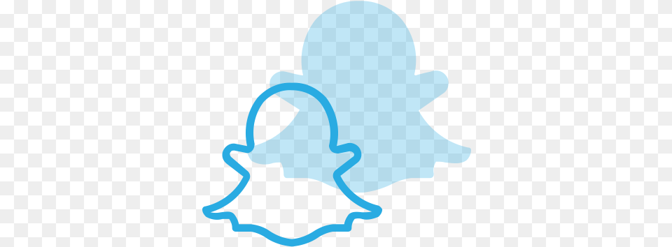 Logo Media Snapchat Social Icon Snapchat Logo Blue, Clothing, Hat, Sun Hat, Baby Free Png