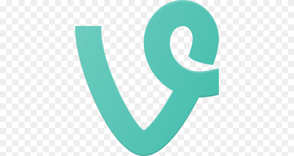 Logo Media Social Vine Icon, Symbol, Number, Text, Smoke Pipe Free Transparent Png