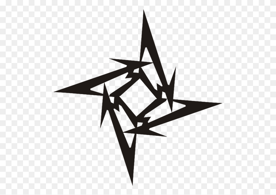 Logo Metallica Ninja Star Vector Logo Vector Download, Star Symbol, Symbol Free Png