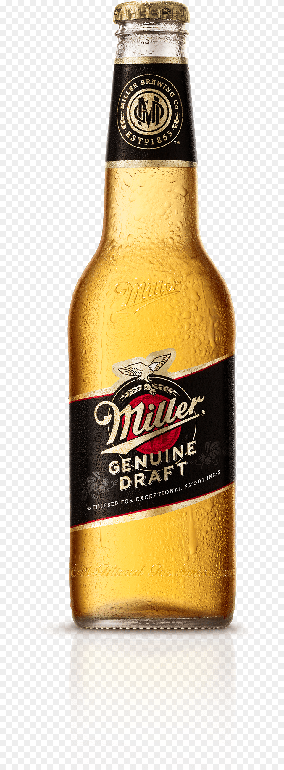 Logo Miller Brewing Company, Alcohol, Beer, Beer Bottle, Beverage Png