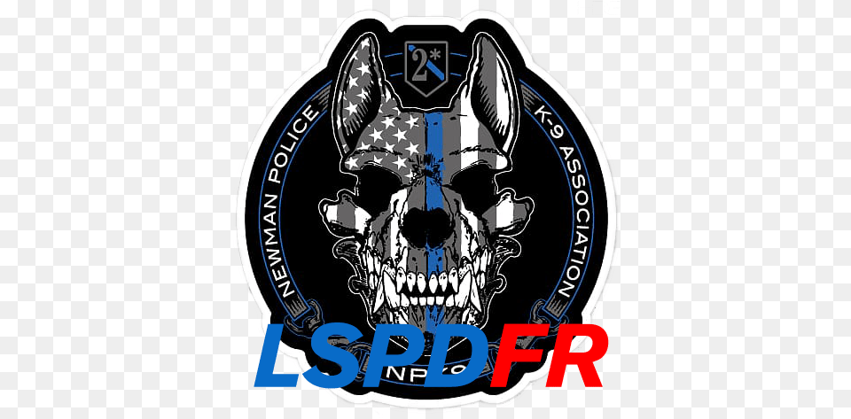 Logo Misc Modifications Lcpdfrcom Newman Police K9 Logo, Emblem, Symbol, Ammunition, Grenade Png