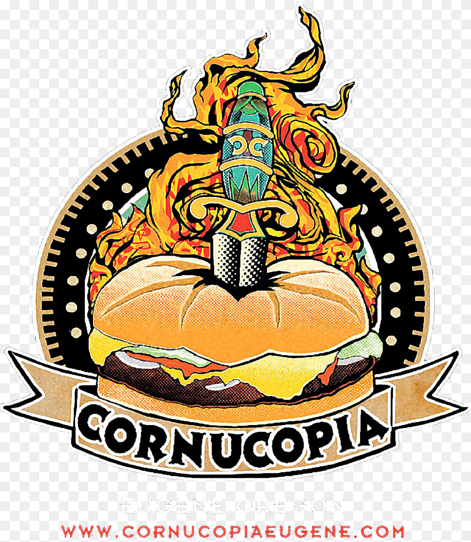 Logo Mobile Logo Cornucopia Eugene, Advertisement, Burger, Food, Poster Free Png