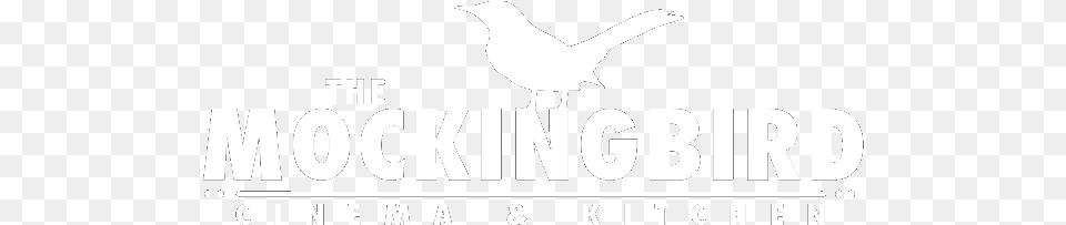 Logo Mockingbird Cinema And Kitchen, Stencil, Animal, Bird, Seagull Free Transparent Png