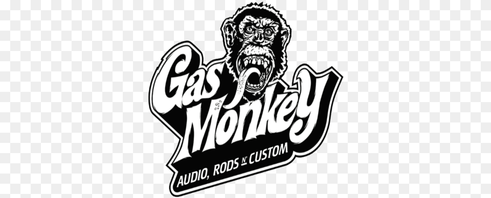 Logo Monkey 3 Gas Monkeys Logo, Sticker, Adult, Bride, Female Png Image