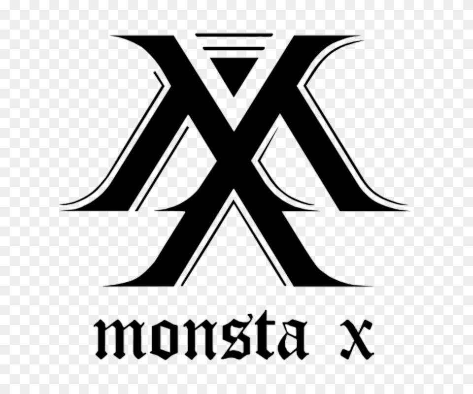Logo Monstax Kpop, Symbol, Bow, Weapon Free Png Download