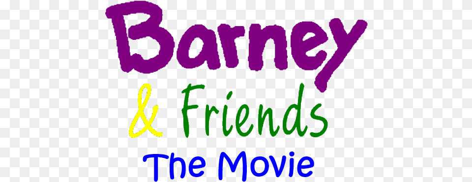 Logo Movie Barney And Friends 2018 Reboot, Purple, Text, Blackboard Free Png Download