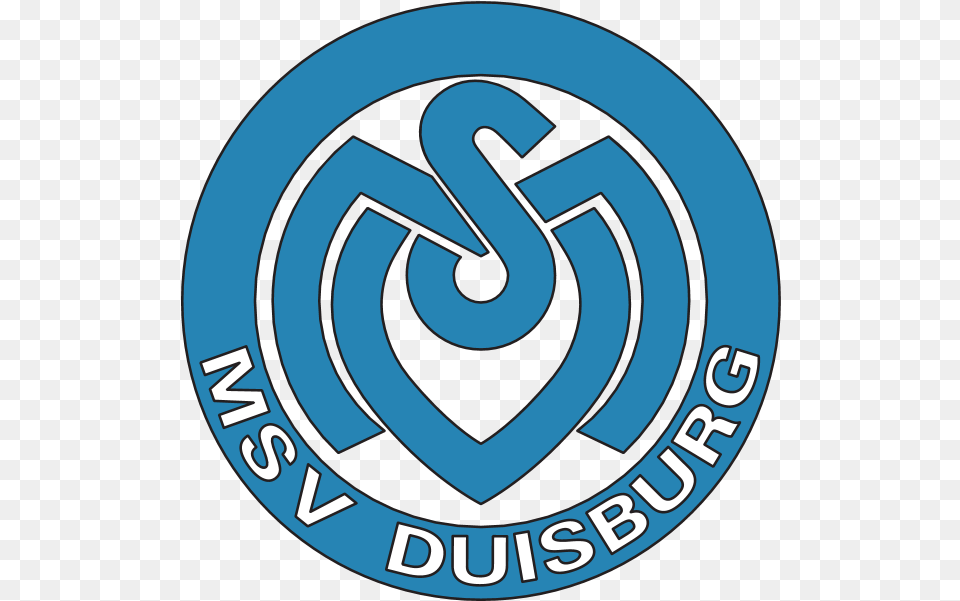 Logo Msv Duisburg, Emblem, Symbol, Disk Free Transparent Png