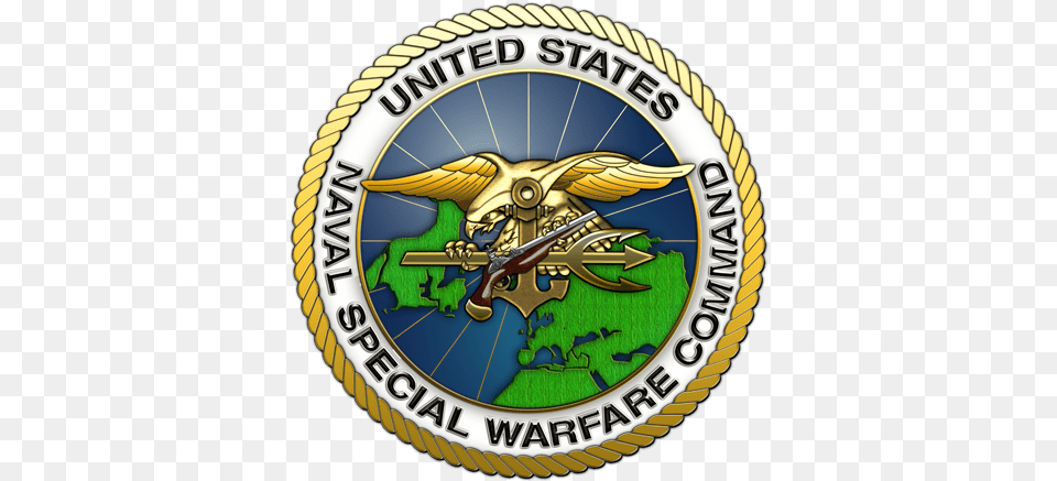 Logo Navspecwarcom Us Naval Special Warfare Command Naval Special Warfare Logo, Badge, Symbol, Emblem Free Transparent Png