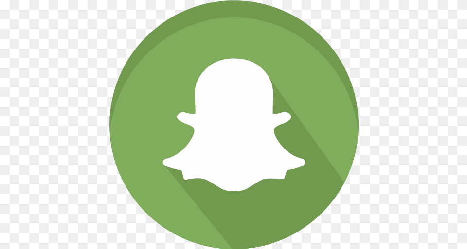 Logo Networking Smartphone Snap Snapchat Social Icon Green, Sticker, Badge, Symbol Png Image