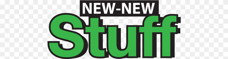 Logo New Stuff, Green, Text, Gas Pump, Machine Free Png