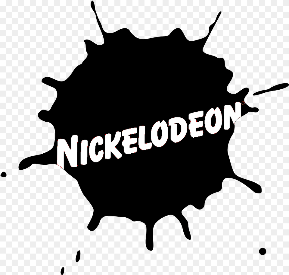 Logo Nickelodeon Download Nickelodeon Black And White, Person, Text Png Image