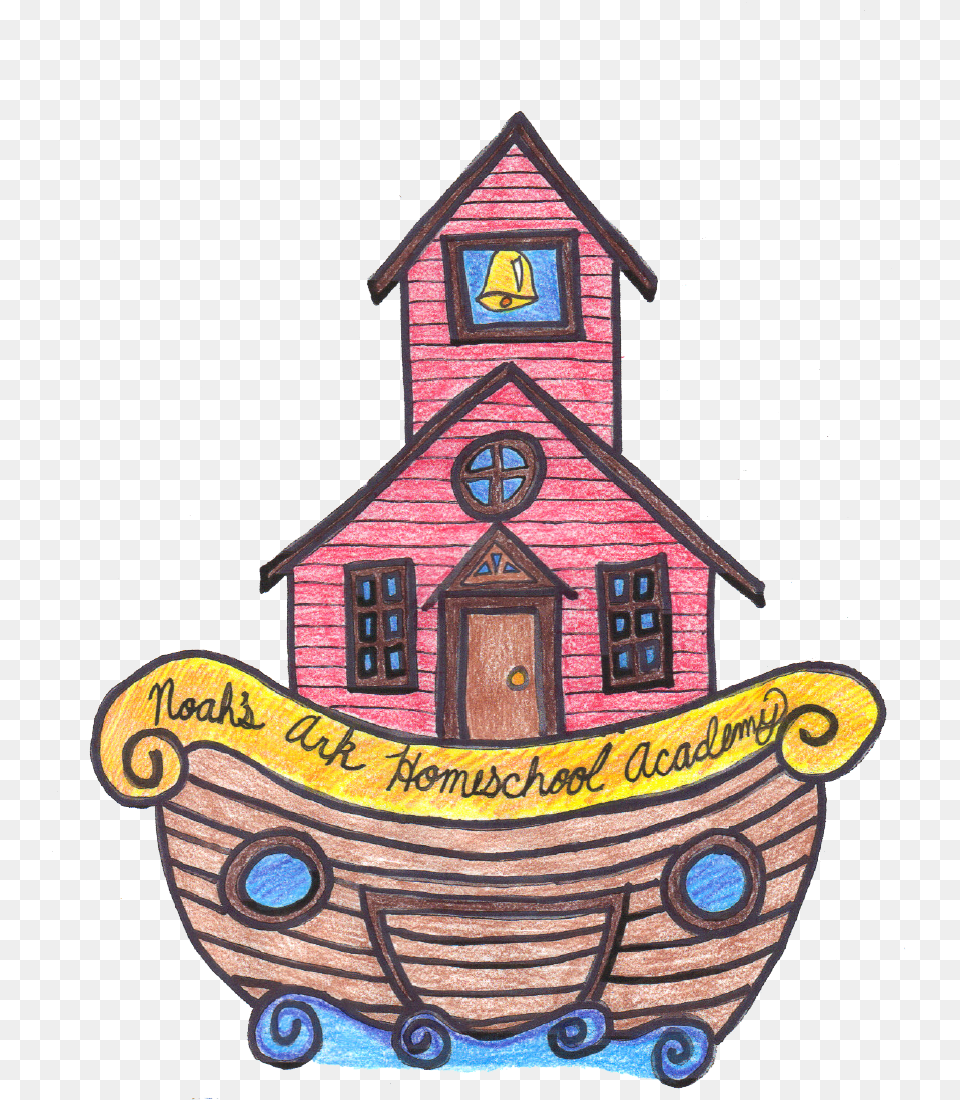 Logo Noahs Ark Homeschool Academy, Architecture, Building, Clock Tower, Tower Free Png