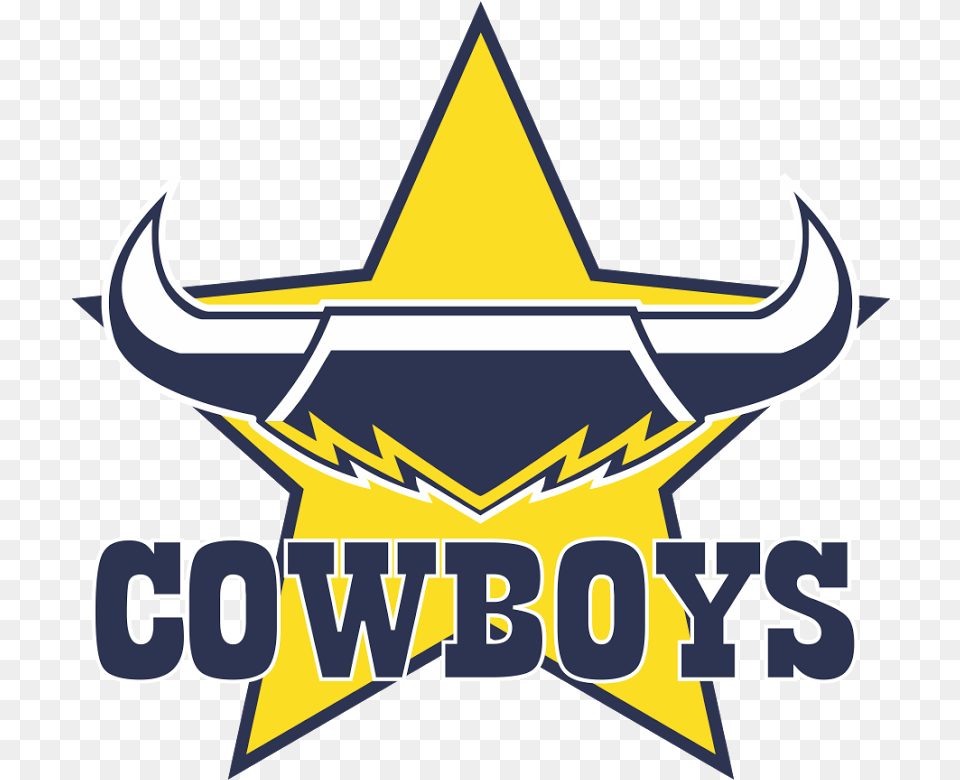 Logo North Queensland Cowboys, Symbol, Emblem Png Image