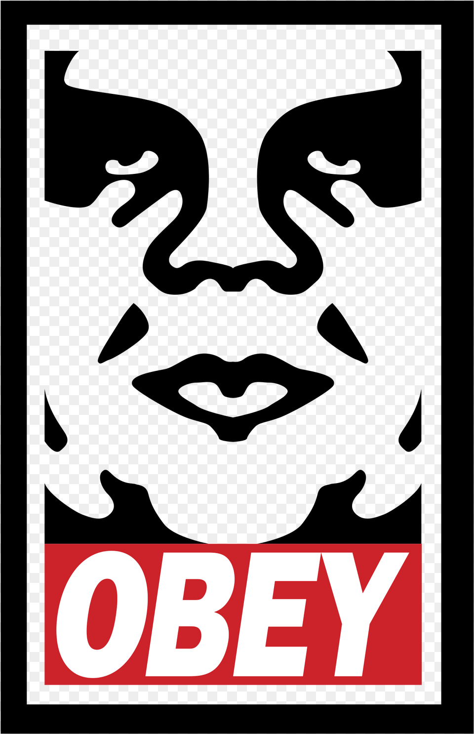 Logo Obey, Text Png