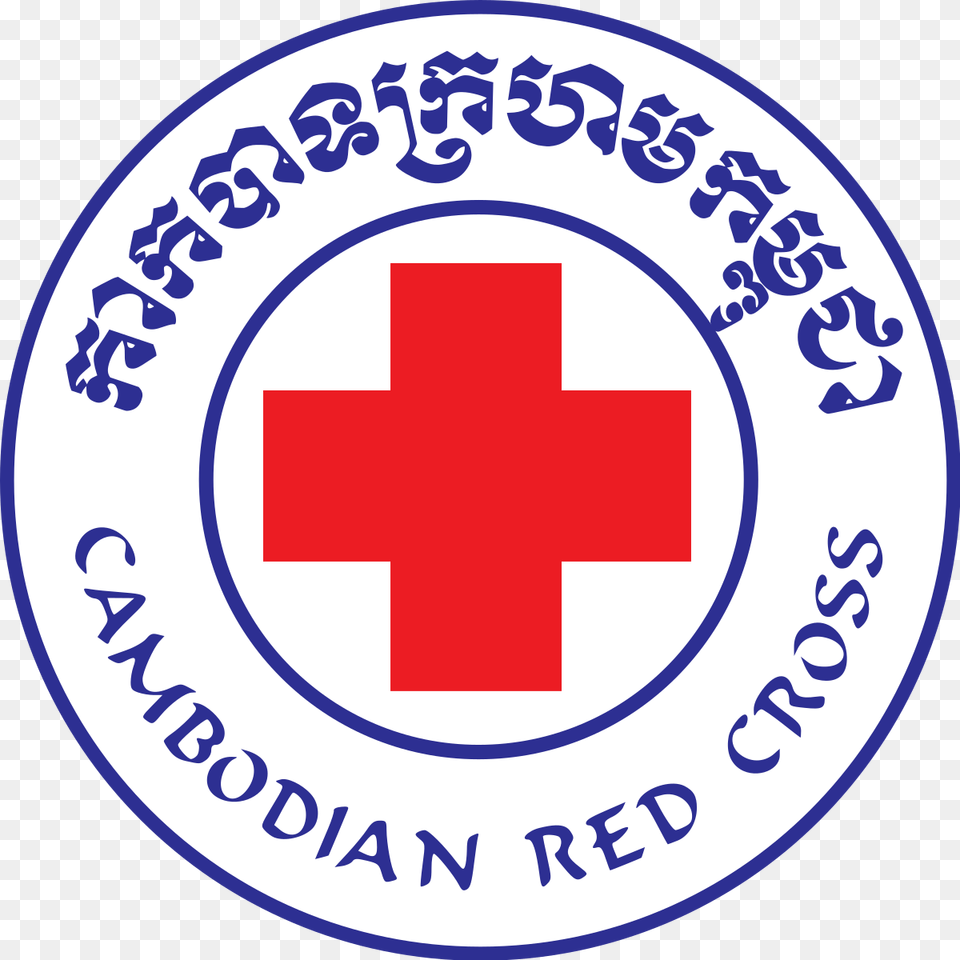 Logo Of Cambodian Red Cross Cambodian Red Cross Logo, First Aid, Red Cross, Symbol Free Transparent Png