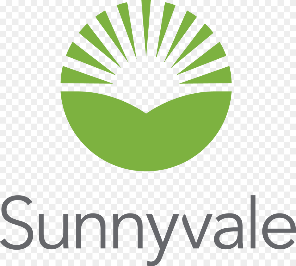 Logo Of Sunnyvale California City Of Sunnyvale Logo, Green, Symbol, Astronomy, Moon Png Image
