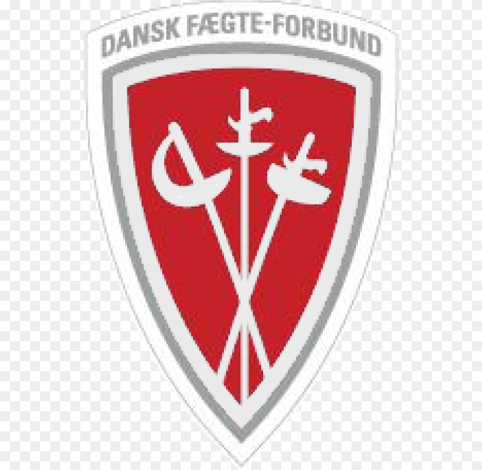 Logo Of The Dansk Faegte Forbundet I 2020 Automotive Decal, Armor, Weapon, Shield, Dynamite Free Png