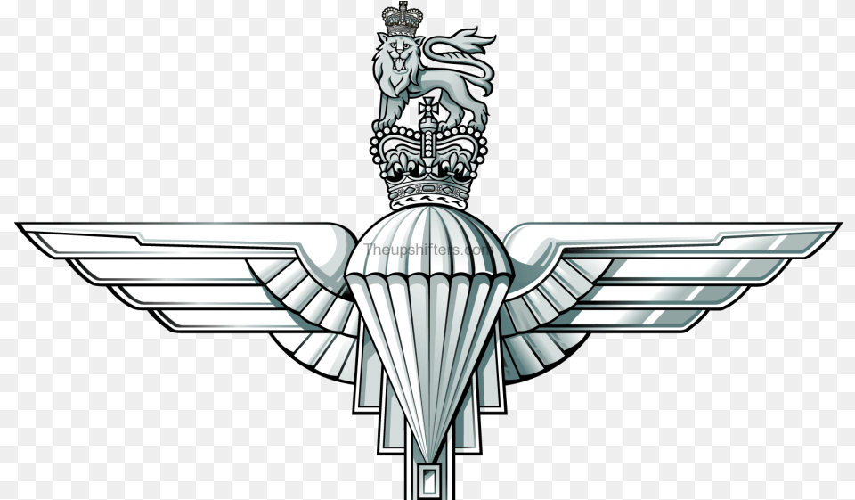 Logo Of The Parachute Regiment Para Reg Cap Badge, Emblem, Symbol, Appliance, Ceiling Fan Free Png Download