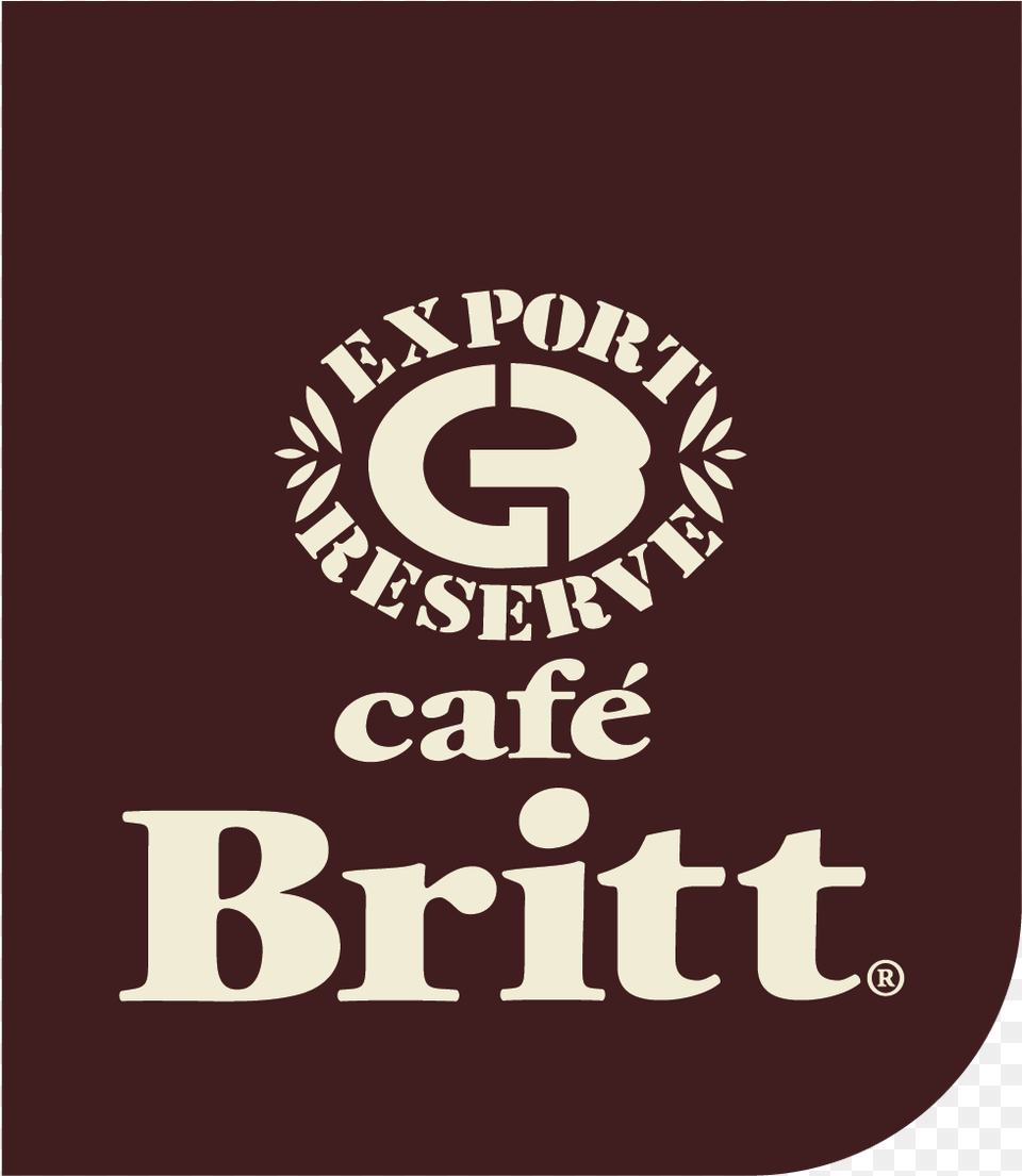 Logo Oficial Cafe Britt Cafe, Maroon, Text Png Image