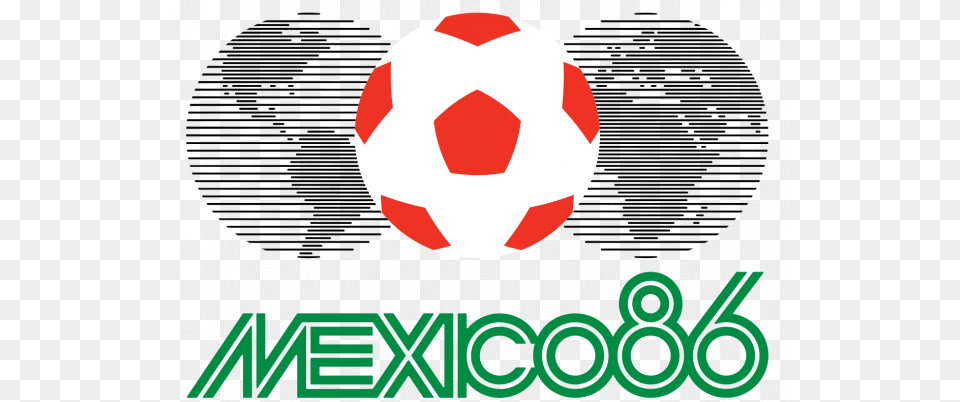 Logo Oficial De Mxico 1986 World Cup Logo, Ball, Football, Soccer, Soccer Ball Free Png