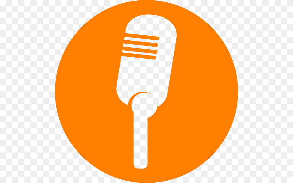 Logo Orange Clip Art, Electrical Device, Microphone, Disk Free Transparent Png