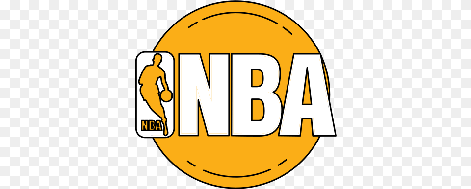 Logo Orange Nba Icon Of Famous Descargar Icono De Nba, Person, Clothing, Hardhat, Helmet Free Png Download