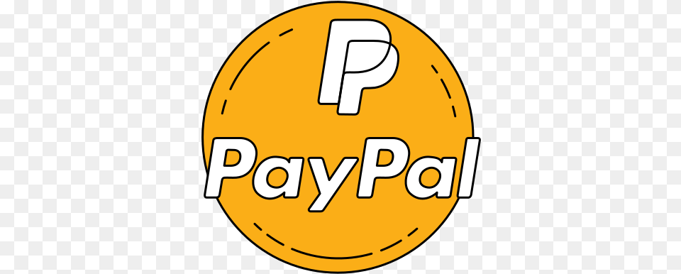Logo Orange Paypal Icon Of Dot, Text, Symbol, Clothing, Hardhat Free Png