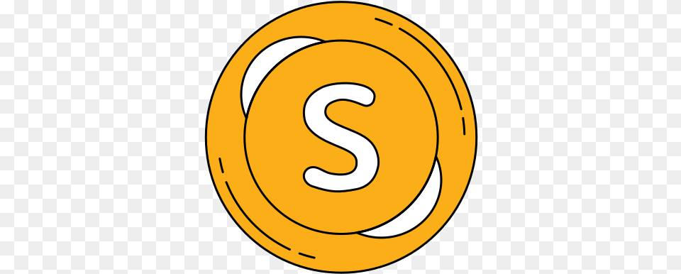 Logo Orange Skype Icon Of Famous Logos In Skype Logo Aesthetic Orange, Symbol, Number, Text, Disk Png