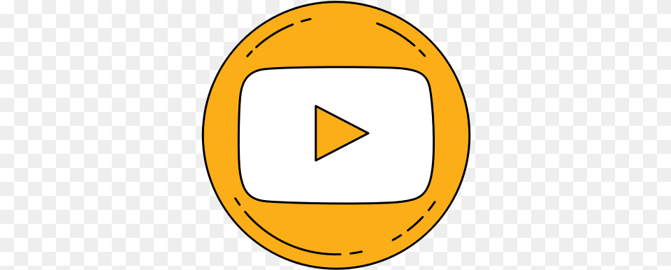 Logo Orange Video Youtube Icon Orange Youtube Icon, Clothing, Hardhat, Helmet, Triangle Png