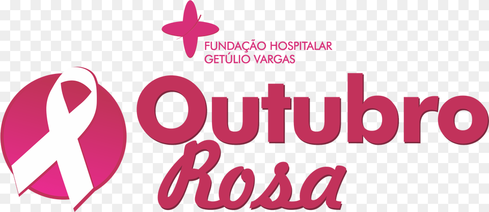 Logo Outubro Rosa Graphic Design, Purple Free Png Download