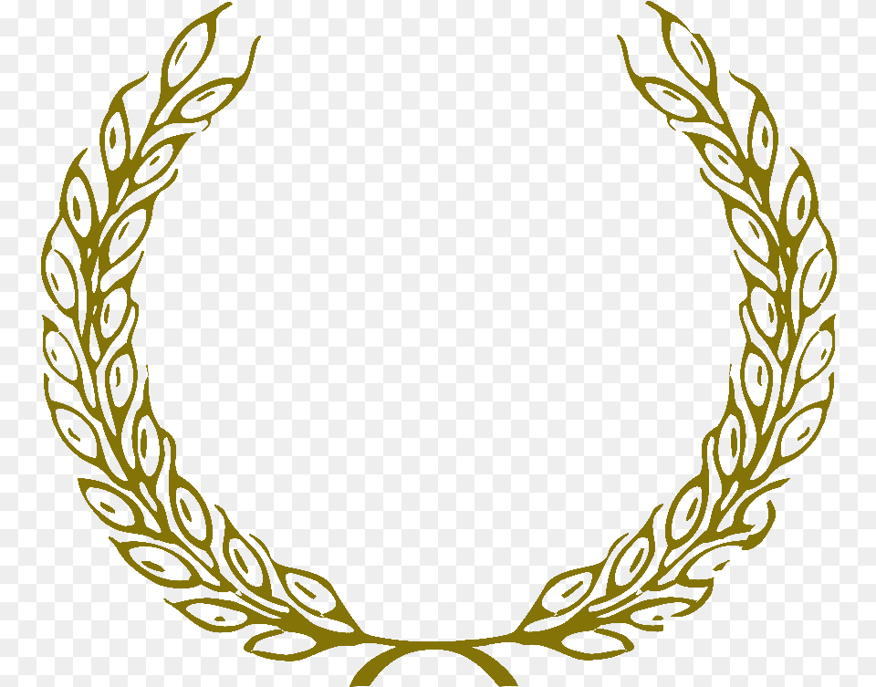 Logo Padi Vector Terbaru Psikolif Laurel Wreath Gold Transparent, Emblem, Symbol, Oval Png Image