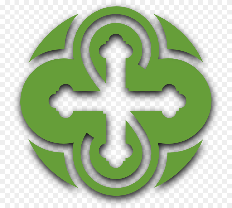 Logo Parroquia De Santa Cruz De Madrid Simbolos De San Judas Tadeo, Cross, Symbol Free Png