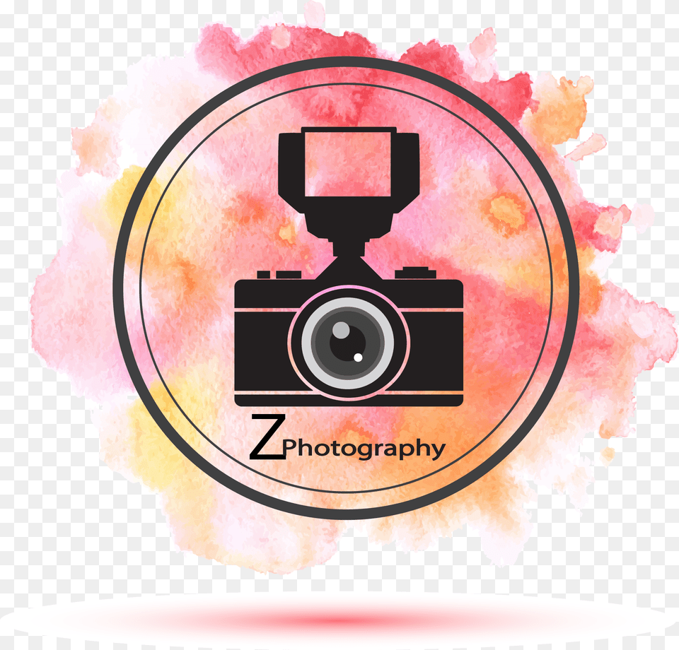 Logo Photo Studio Water Color My Camera Studio Logo, Electronics, Video Camera, Photography, Disk Free Png