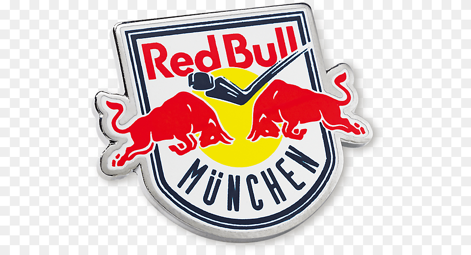 Logo Pin Red Bull New York, Emblem, Symbol, Badge Free Transparent Png