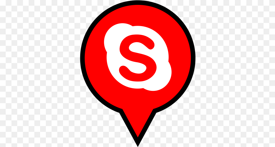 Logo Pin Skype Icon Skype Icon Circle, Food, Sweets, Candy, Ketchup Png