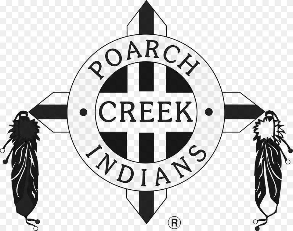 Logo Poarch Band Of Creek Indians, Gray Free Png