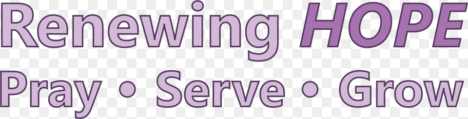 Logo Pray Grow Serve Light, Text Png Image