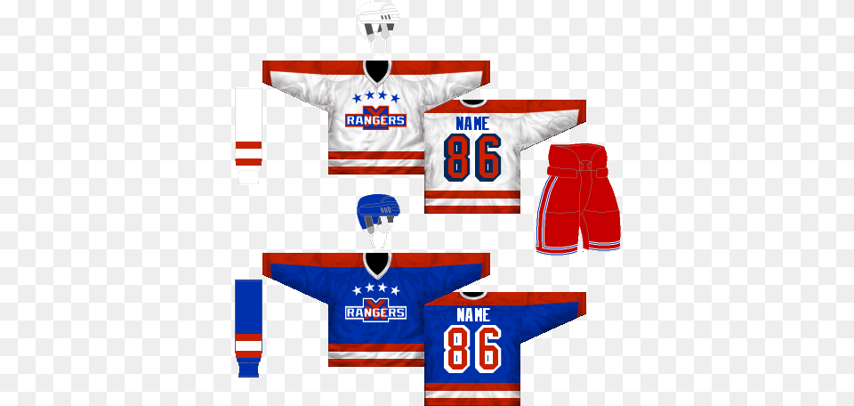 Logo Preview New York Rangers Concept Jersey, Clothing, Shirt Png Image
