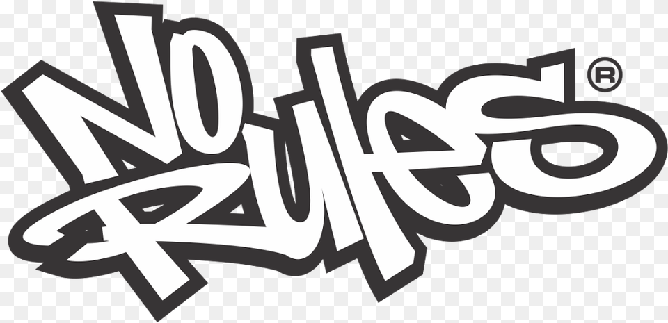Logo Product Brand Toy White No Rules, Text, Art, Graffiti Free Png Download