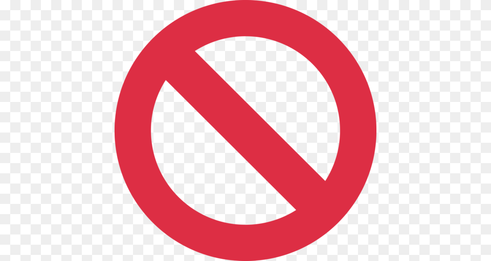 Logo Prohibido Image, Sign, Symbol, Road Sign, Disk Free Png Download