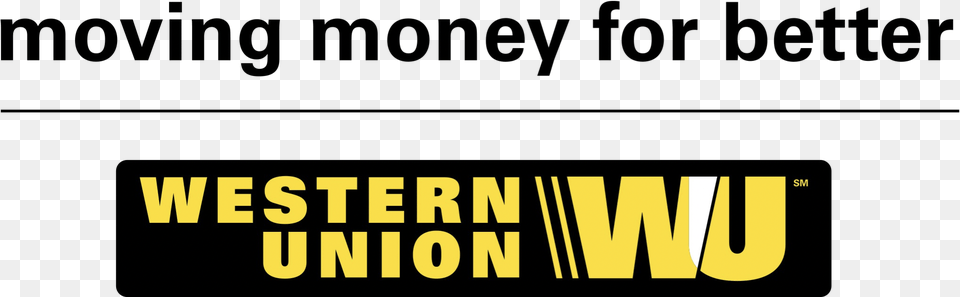 Logo Pt Western Union, Text Free Png Download