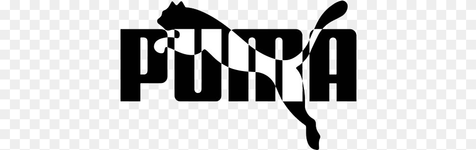 Logo Puma, Cutlery, Fork, Stencil, Text Png