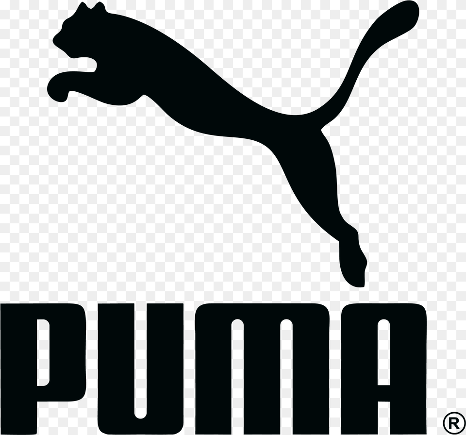 Logo Puma Brand Nike Symbol Transparent Background Puma Logo, Animal, Mammal Free Png Download