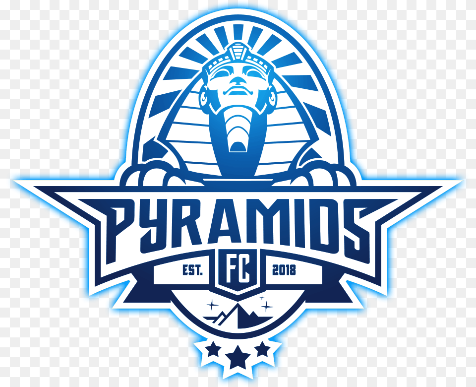 Logo Pyramids Fc Pyramids Fc Logo, Badge, Symbol, Emblem, Person Png