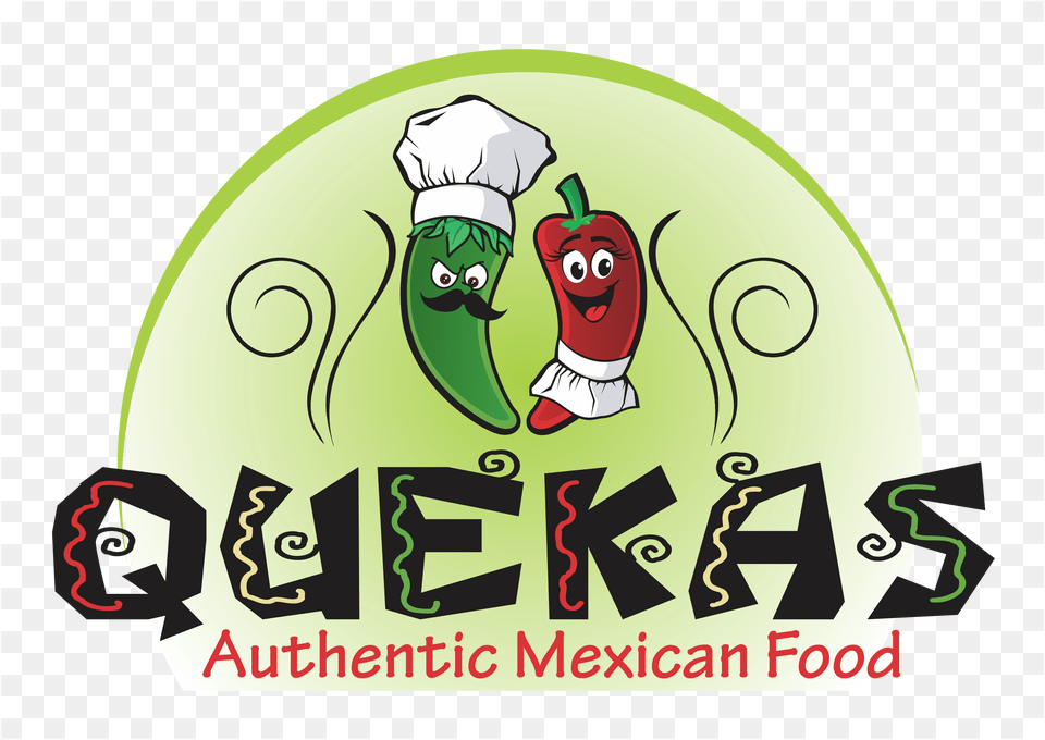 Logo Quekas, Green, Food, Pepper, Plant Free Png