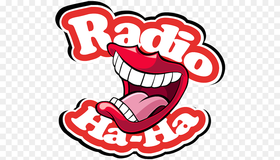 Logo Radio Haha, Body Part, Mouth, Person, Dynamite Png Image
