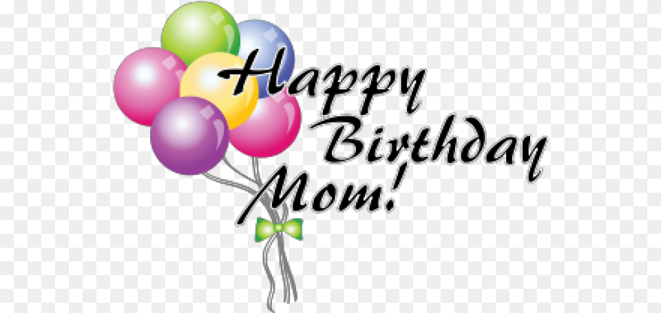 Logo Real And Vector Graphics On Love My Mom Happy Birthday, Balloon, People, Person, Blackboard Free Png Download