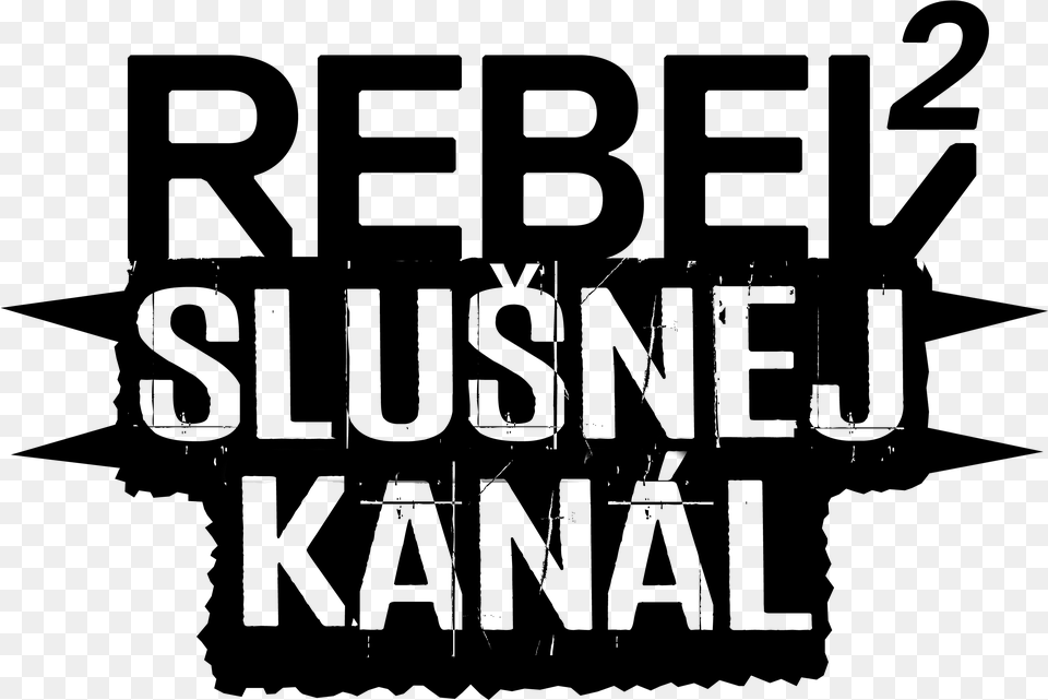 Logo Rebel 2 Slunej Kanl Rebel 2 Logo, Gray Free Png