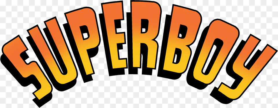 Logo Recreated With Photoshop New Adventures Of Superboy, Text Png