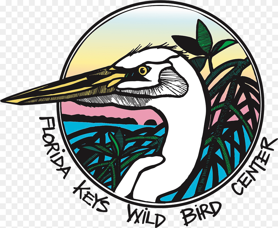 Logo Regular Florida Keys Wild Bird Center, Animal, Waterfowl, Beak Png